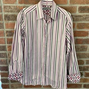 Ted Baker Stripe Button Down Shirt